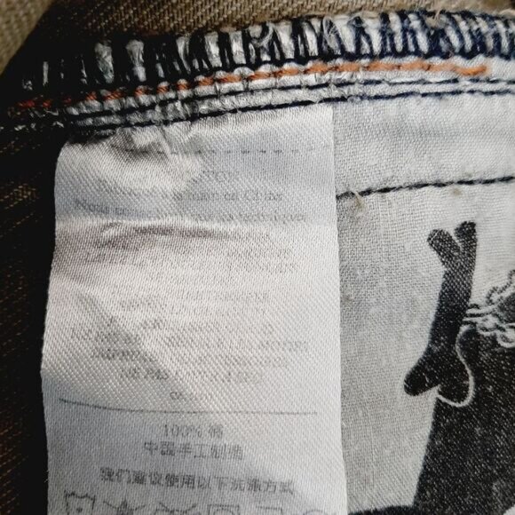 One Teaspoon Olive Distressed Jeans - Picture 11 of 16